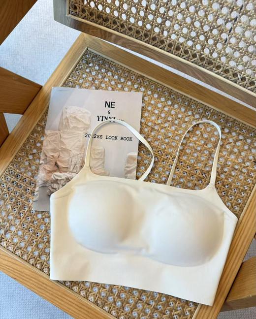 慕斯触感一体杯抹胸背心 商品图1
