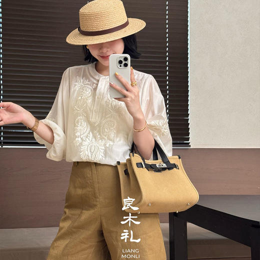 【部分现货】良木礼亚麻短裤（85-231） 商品图1