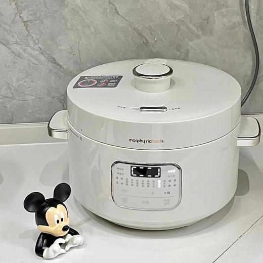 Morphy Richards摩飞多功能电压力锅MR8700 椰奶白4L/轻奢蓝4L 商品图2