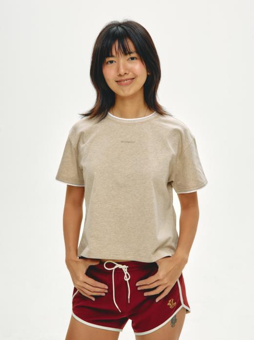 CryingCenter 健身凉感撞色休闲tee宽松短袖 哭喊中心 商品图3