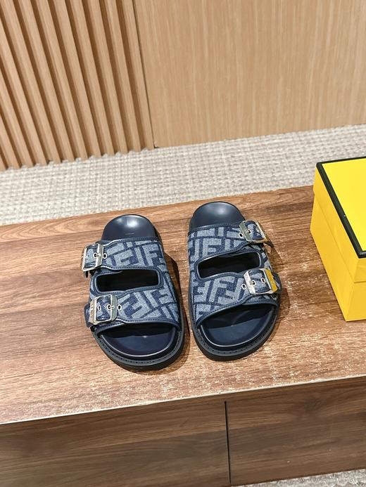 FENDI芬迪双带平底拖鞋（HC） 商品图4