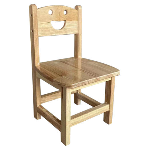 幼儿园半橡木笑脸椅 商品图4