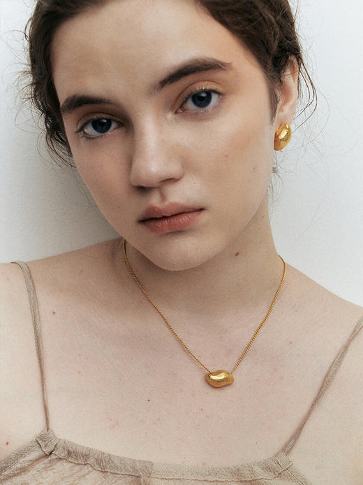 LS｜La Palma Earrings 坚果耳环 [ 金 / 银 ]【Touch】 商品图2