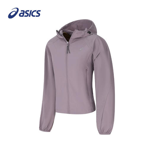 ASICS亚瑟士 女款反光跑步运动舒适休闲夹克 商品图4