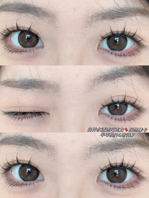 honeyegg半年抛美瞳 狂想摩卡 14.5mm 商品图0