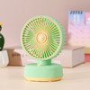 【降温利器❗️可充电桌面小风扇】静享清凉，支持倾斜角度，全方位仰角持续为您送风！夏日两档调速台式小风扇USB电风扇 商品缩略图6