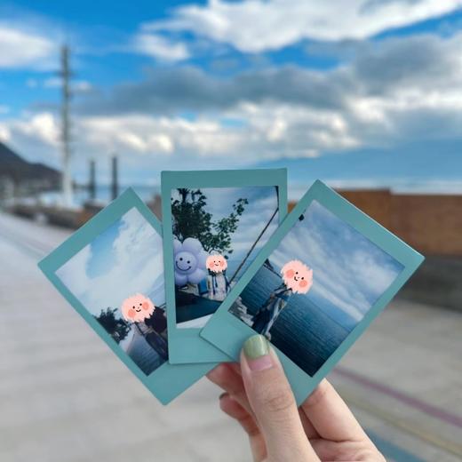 mini蓝边3寸相纸1盒10张，多盒便宜，日期新鲜，现货速发，富士所有mini系列相机通用 商品图1