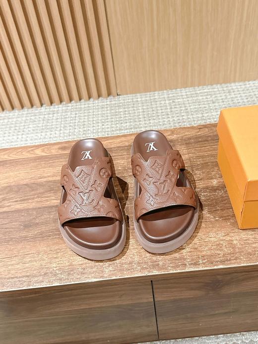 限男码 驴家LV路易威登 驴牌夏日新款休闲沙滩拖鞋（HC） 商品图8