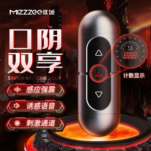 【视频展示】谜姬拯救者-X飞机杯（双头） 商品图2