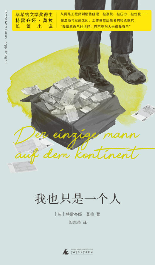 【赠情绪索引贴】我也只是一个人   ［匈］特雷齐娅·莫拉 著    德语文学最高荣誉“毕希纳文学奖”得主特雷齐娅·莫拉长篇小说 商品图4