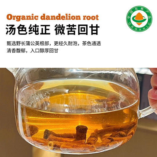 有机野生蒲公英根200g|长白山花草茶天然茶饮 商品图3