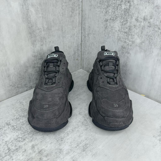 夏季特惠💰620 Triple S 巴黎世家复古老爹鞋 牛仔布 原纸板楦头开发 商品图3