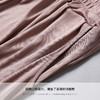 丁摩百搭宽松针织真丝阔腿裤女 松紧腰九分裤休闲裤 桑蚕丝面料透气AL003 商品缩略图2