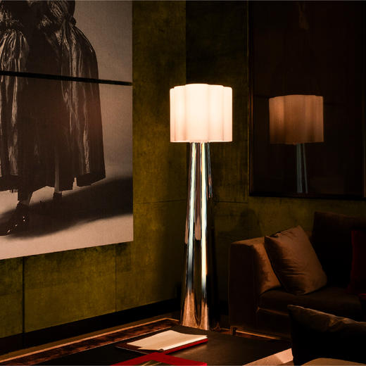 摩根X孟也大师联名款极光系列面光落地灯 商品图2