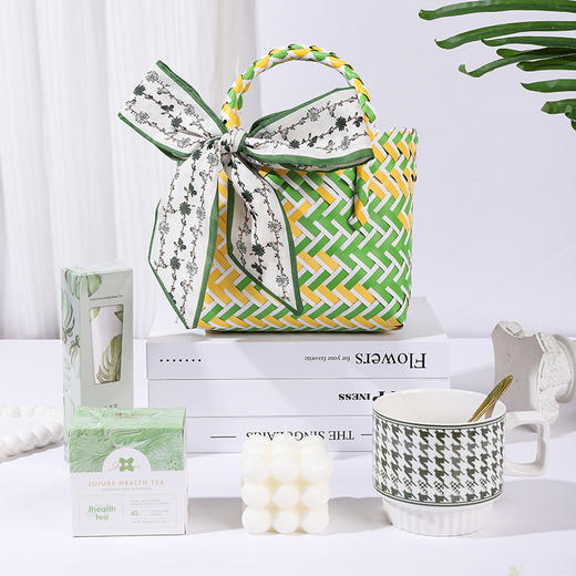 【平安喜乐！编织礼篮】伴手礼盒女伴娘生日礼物实用小礼品幼儿园升学礼物送老师。ry 商品图10