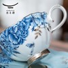 【6F】国瓷永丰源 铂金青花3头茶咖杯 商品缩略图6