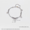 【限时8.8折】【线上铂金馆】PT950 #母亲节 #招财纳福 铂金空心可调节吉祥如意招财纳福葫芦挂饰手链（内为无弹力棉线）(PTSL00009)预售产品下单后不退款不退货不换货不补差价) 商品缩略图2