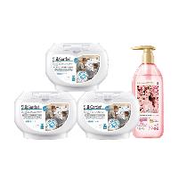 蔬果园新年礼盒装洗衣凝珠 150颗+500g玫瑰内衣洗衣液三合一持久留香 商品图0