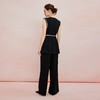 QF400斯尔丽25新款时尚气质显瘦百搭马甲配阔腿裤两件套女套装 商品缩略图6