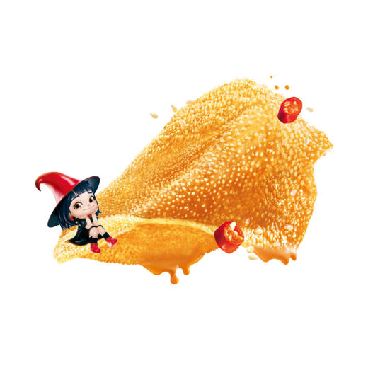 卫龙魔芋爽小魔女麻酱味素毛肚 360g 送女友休闲零食大礼包宿舍火锅 商品图1