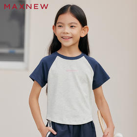 【T恤】 童装撞色短袖T恤 1P2361208