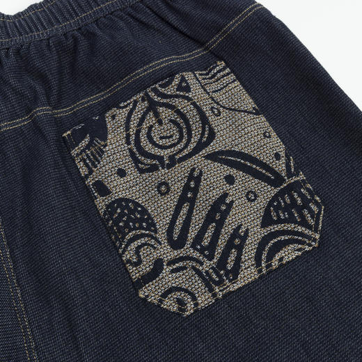 【秒杀专属】HX 春秋季水洗萝卜牛仔长裤宽松版型Z201430010101 商品图10