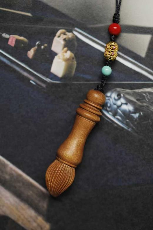 金榜题名·文昌笔°老山檀香挂件 商品图6