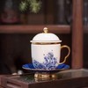【6F】国瓷永丰源 海上明珠四件套盖杯（黄金） 商品缩略图0