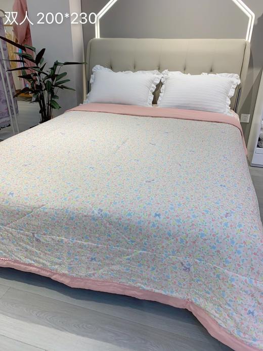 松植屋全棉纱布空调被双层纱布棉花夏被 200*230cm精选新疆长绒棉夏季薄款被子 商品图8