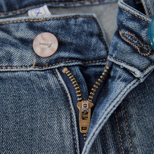 【新品上新】HX 春秋季水洗萝卜牛仔长裤刺绣点缀Z201510016101 商品图2