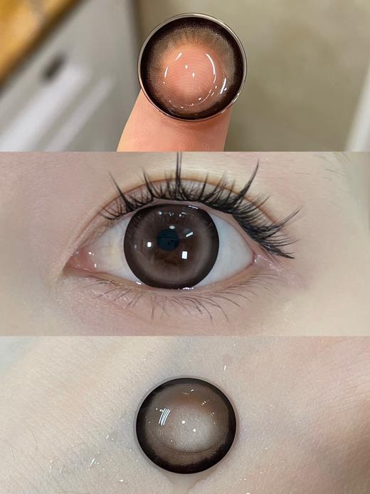 honeyegg半年抛美瞳 松露栗酱 14.5mm 商品图0