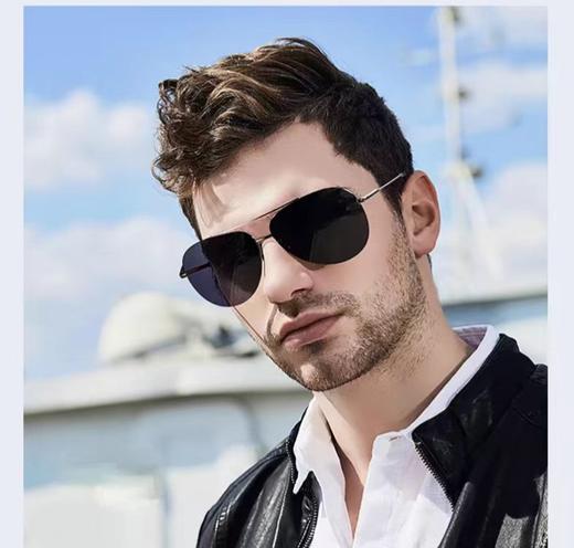 【抗冲击力强 视觉清晰 佩戴舒适】EYECROXX乘号眼镜防紫外线金属框炫酷飞行员墨镜/运动护目镜 商品图1