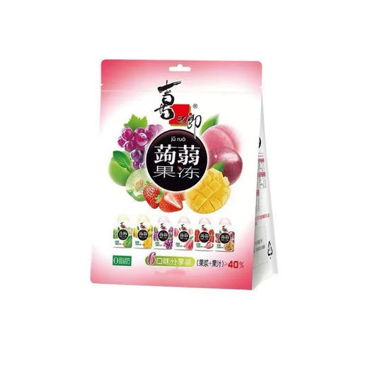 【买一送一】喜之郎0脂肪蒟蒻果冻六种口味特惠装  520g/袋 商品图0