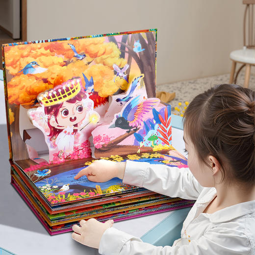 【青葫芦】【六一送礼】伊索寓言3D立体剧场书礼盒（套装共8册） 商品图4