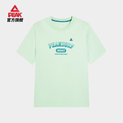 匹克2025年新款时尚系列男款圆领短袖T恤F6252641 商品图2