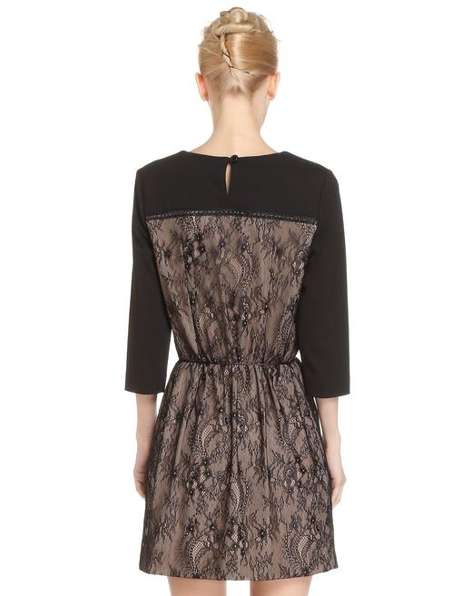 DCF21189036  DANIEL HECHTER   蕾丝拼接优雅连衣裙 商品图1