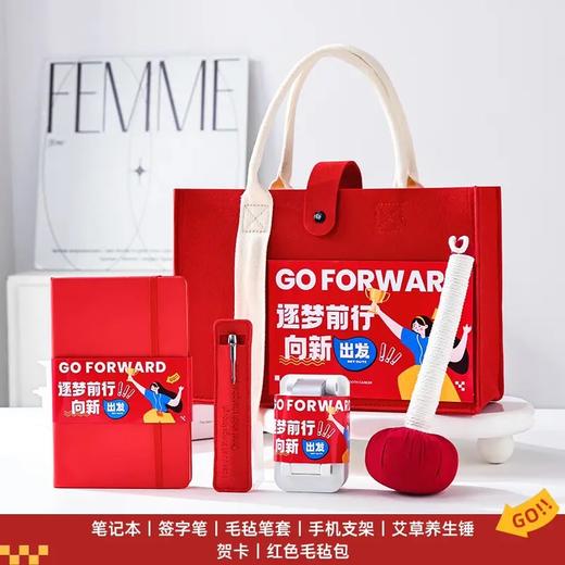 【逐梦前行！向新出发】母亲节护士节礼物公司送员工生日入职伴手礼实用企业向新出发新年奖品。ry 商品图3