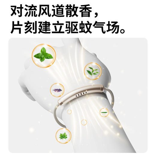 【拍一发七❗元气驱蚊手环】精油新配方， 快速干扰蚊虫神经，尺寸可调节不挑手都能戴，防蚊贴脚环硅胶精油成人户外驱蚊虫QQ 商品图2