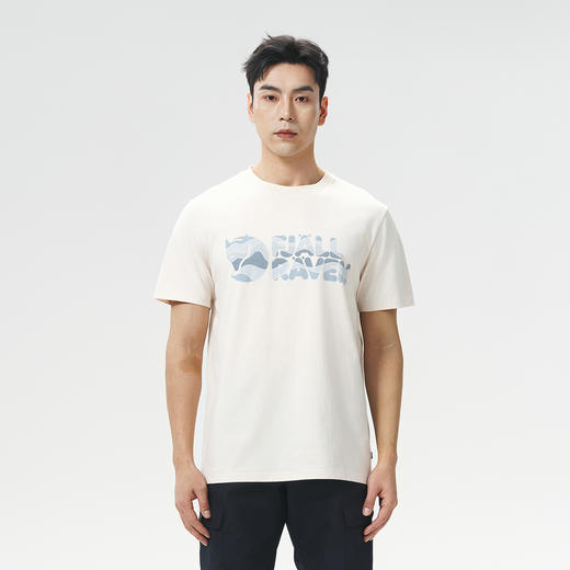 北极狐 男士户外短袖T恤 2025春夏徒步登山印花休闲上衣12600268 商品图3