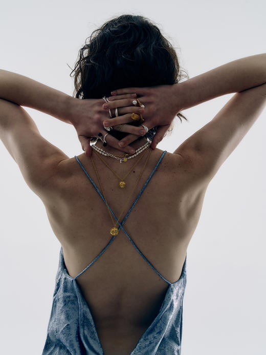 LS｜Fruit Duo Necklace 浆果双层项链 [ 金 / 银 ]【Botanicalia 】 商品图5