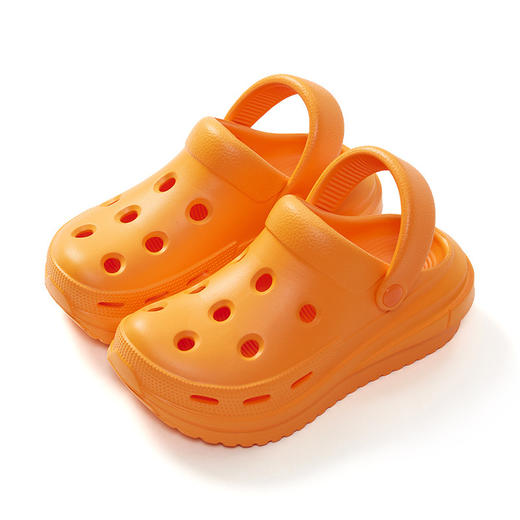 【洞洞鞋 一鞋两穿 可当拖鞋/凉鞋】厚底6厘米，跟脚好穿！女士夏季厚底增高，防滑拖鞋防臭，户外穿沙滩鞋，5天发货 商品图5