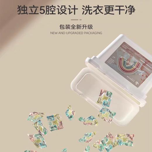 EVERSHINE晴天大白5D彩虹洗衣凝珠(浓缩强效型23粒装) 商品图6