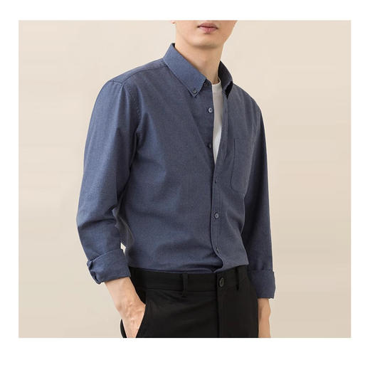 裁缝学苑MQ60新款翻领休闲衬衫纸样男士长袖衬衣高级感商务上衣样板 商品图1