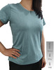Y031女式干爽透气吸湿排汗防晒运动女式短袖T恤 商品缩略图0