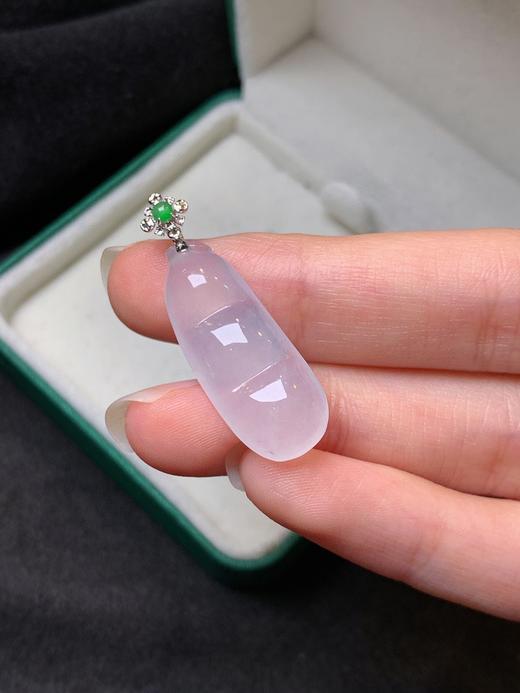 福豆翡翠吊坠 商品图1