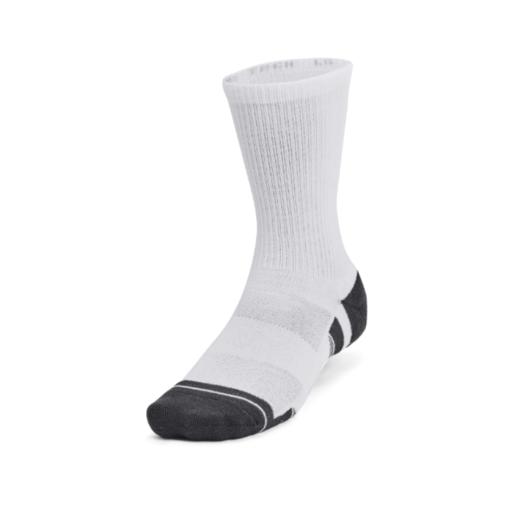 男款UA Performance Tech中筒袜—3双装1379512-100 商品图1