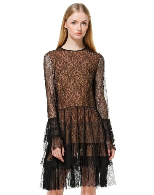 888318181426  HUGO BOSS BOSSSelection咖啡色奢华长袖外套 商品图0