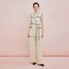 QF400斯尔丽25新款时尚气质显瘦百搭马甲配阔腿裤两件套女套装 商品缩略图3