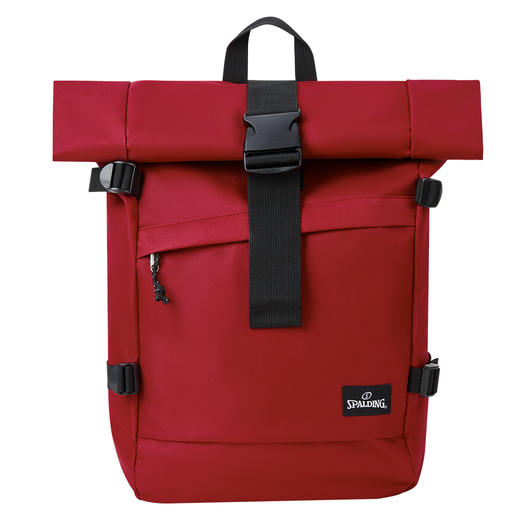 Spalding/斯伯丁时尚卷边大容量防泼水双肩包251U10TL21 商品图1