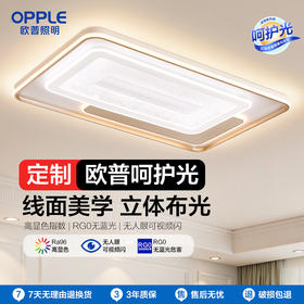2件享95折🔥OPPLE欧普照明辰影客厅1.1m大尺寸设计美学简约现代吸顶灯套餐